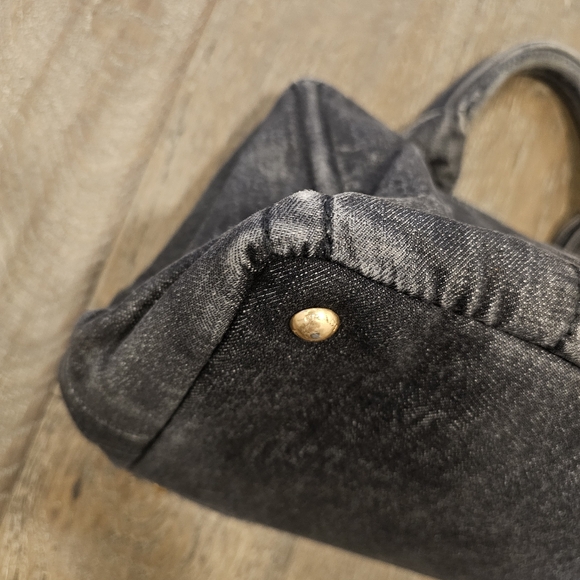 Prada Black Denim Tote - Picture 8 of 13